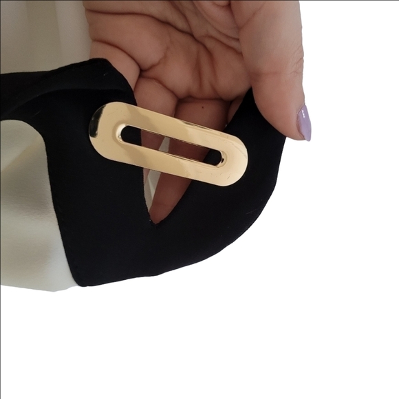 Joseph Ribkoff Dress size 4 black and white formal fitted midi pencil skirt - Picture 10 of 16